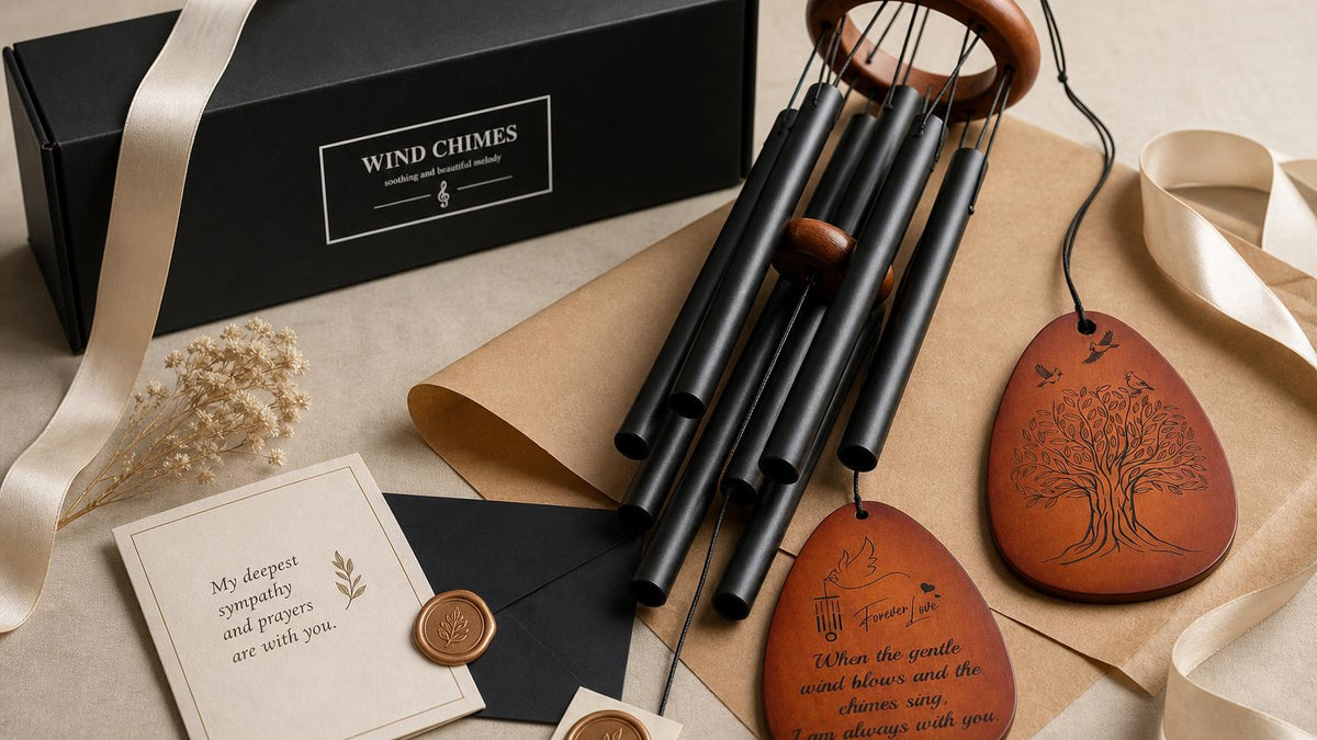 Memorial Wind Chime Gift Wrap and Presentation Ideas